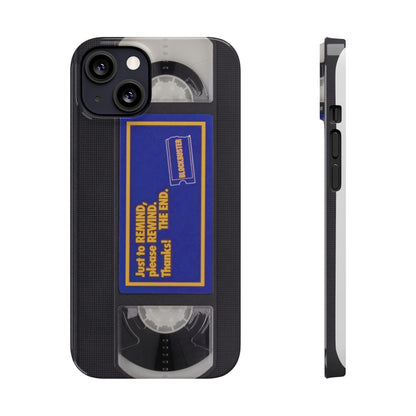 Vintage Original Blockbuster VHS Retro iPhone Case