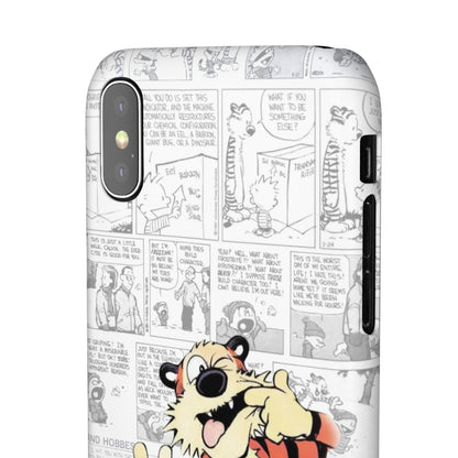 Calvin and Hobbes Comic Unique Case IPhone, Samsung, Google Pixel