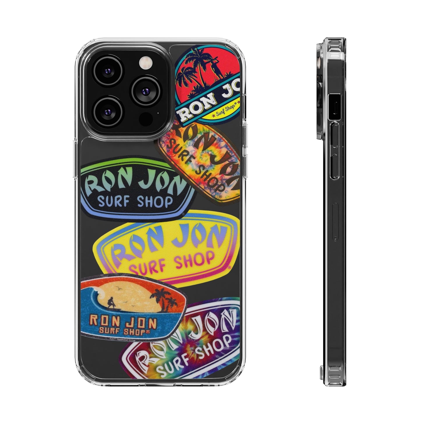 Ron Jon Surf Summer Collage Clear Case iPhone Samsung Galaxy