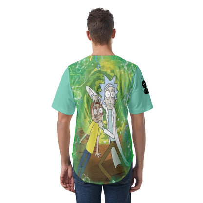 Rick and Morty Limited Edition Short Sleeve Baseball Jersey