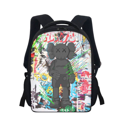 Graffiti Grunge Kaws Backpack Laptop Bag