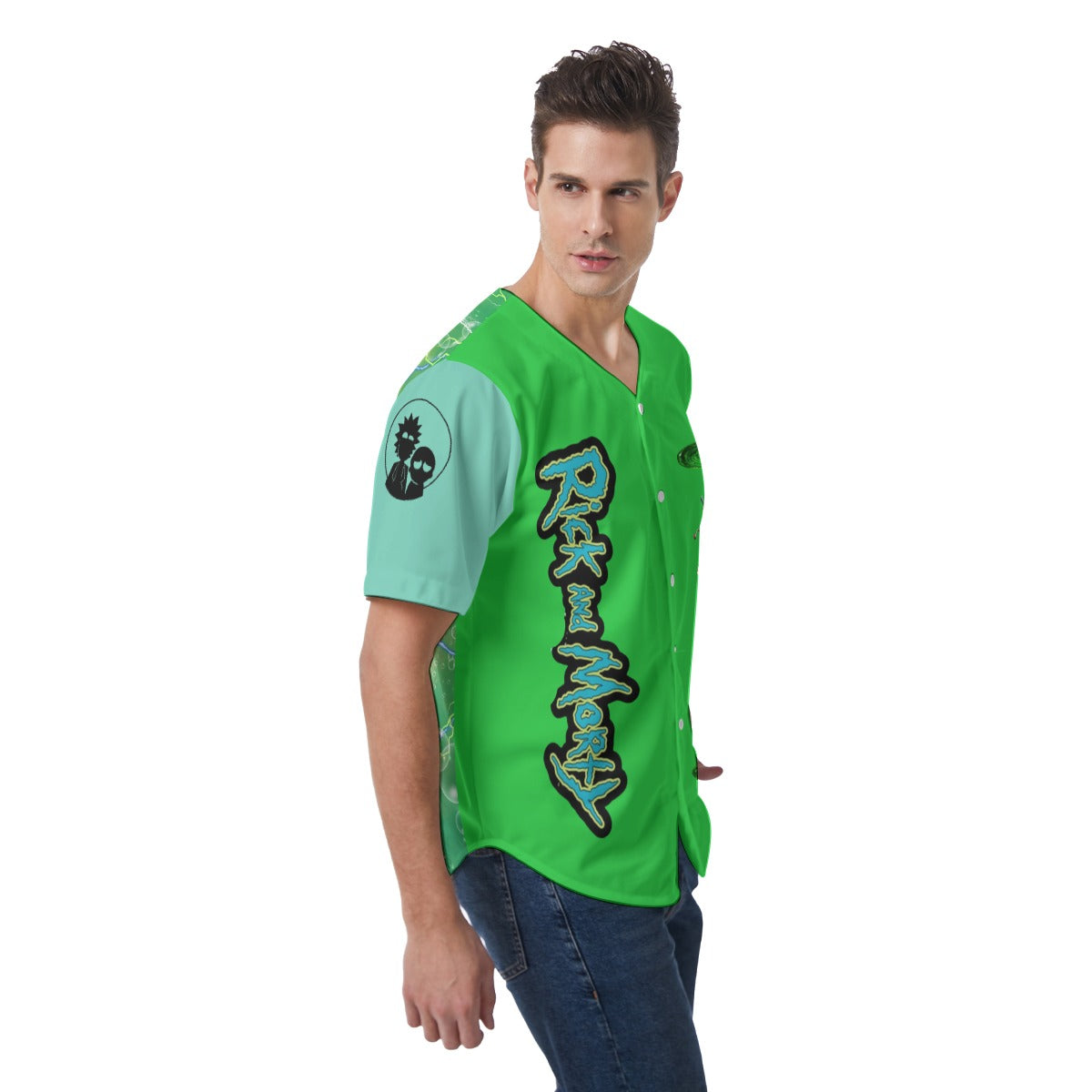 Rick and Morty Limited Edition Short Sleeve Baseball Jersey