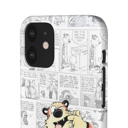 Calvin and Hobbes Comic Unique Case IPhone, Samsung, Google Pixel