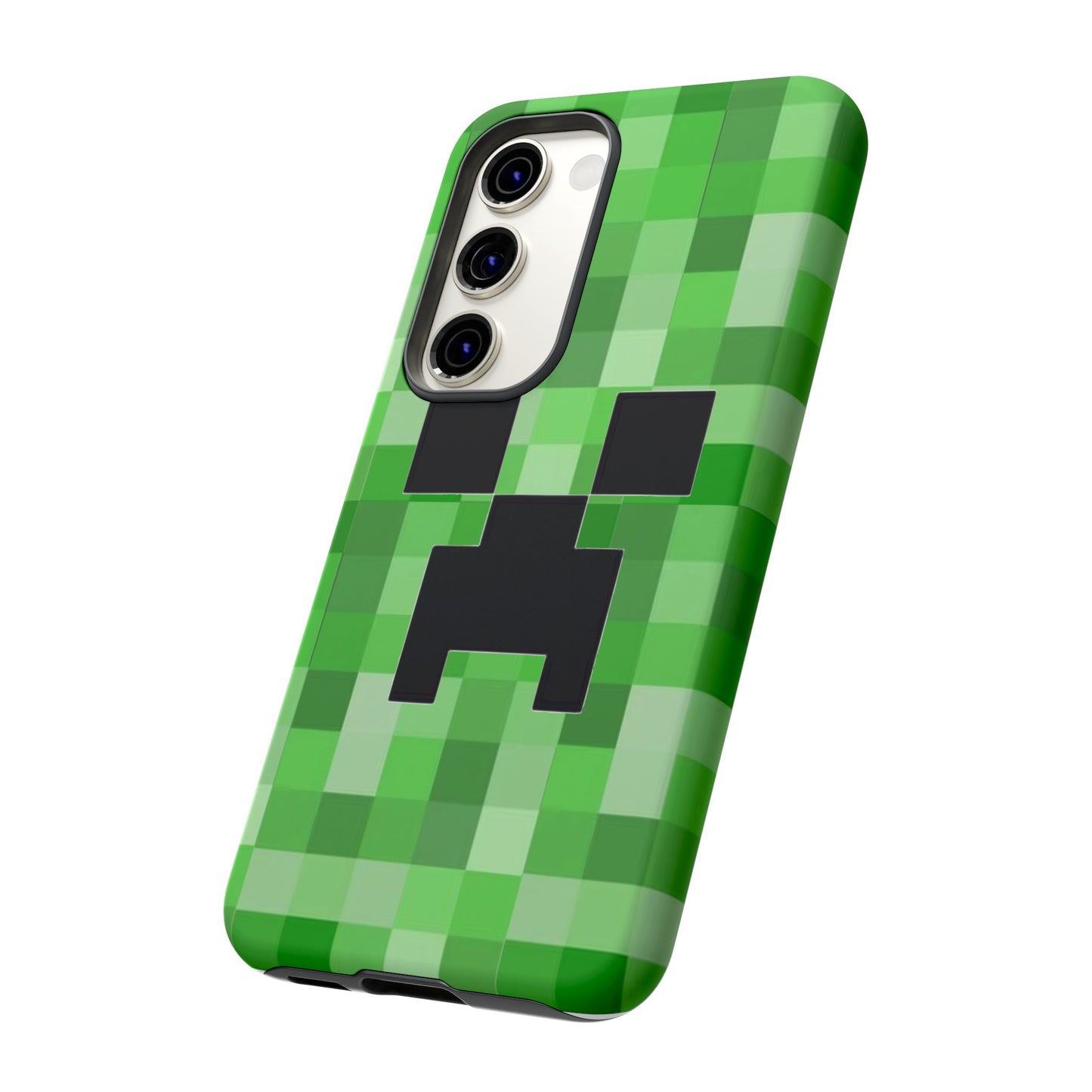 Creeper Minecraft Rugged Phone Case for IPhone, Samsung, Google