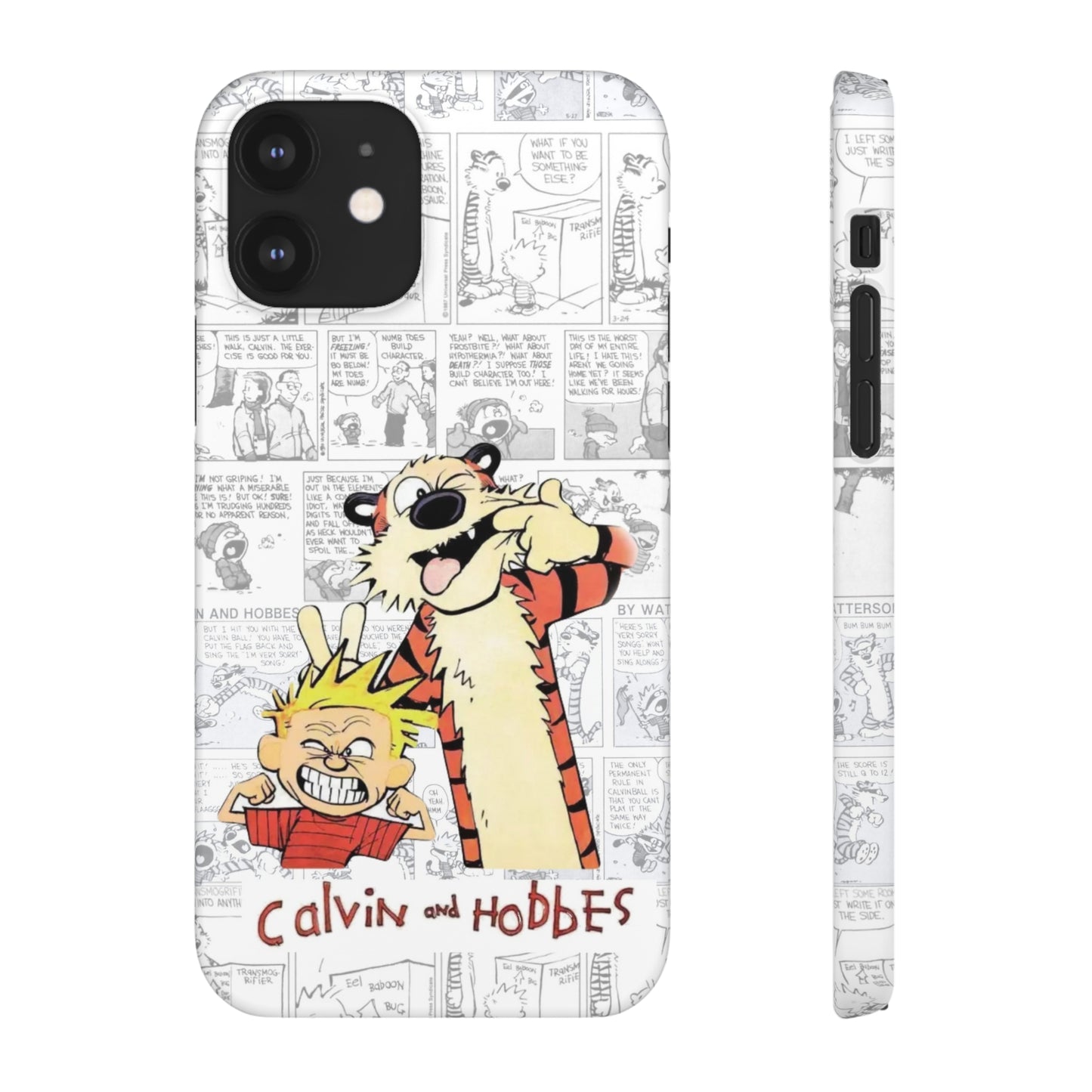 Calvin and Hobbes Comic Unique Case IPhone, Samsung, Google Pixel