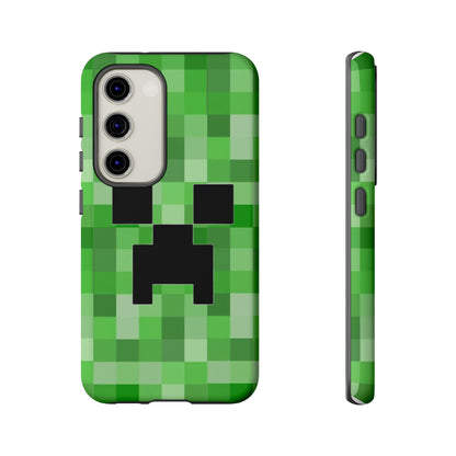 Creeper Minecraft Rugged Phone Case for IPhone, Samsung, Google