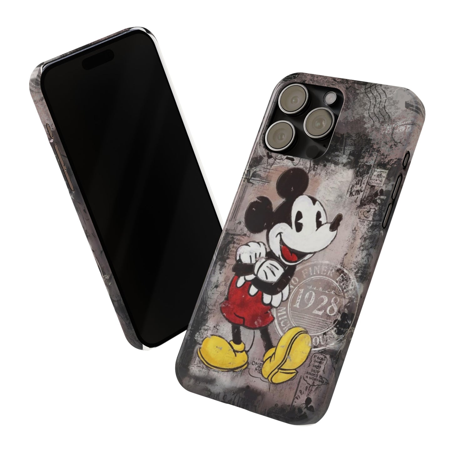 Vintage Style Mickey Slim iPhone Case