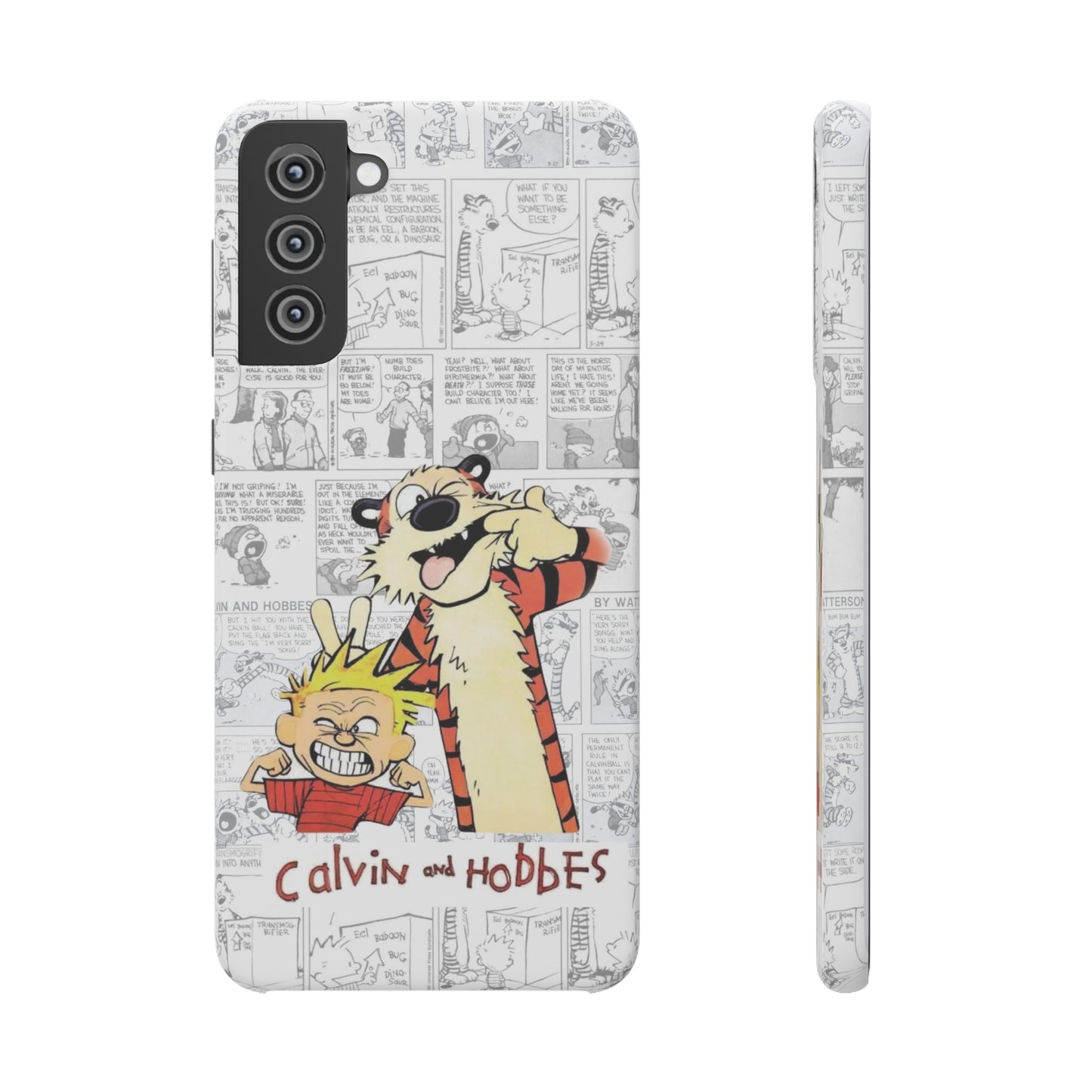 Calvin and Hobbes Comic Unique Case IPhone, Samsung, Google Pixel