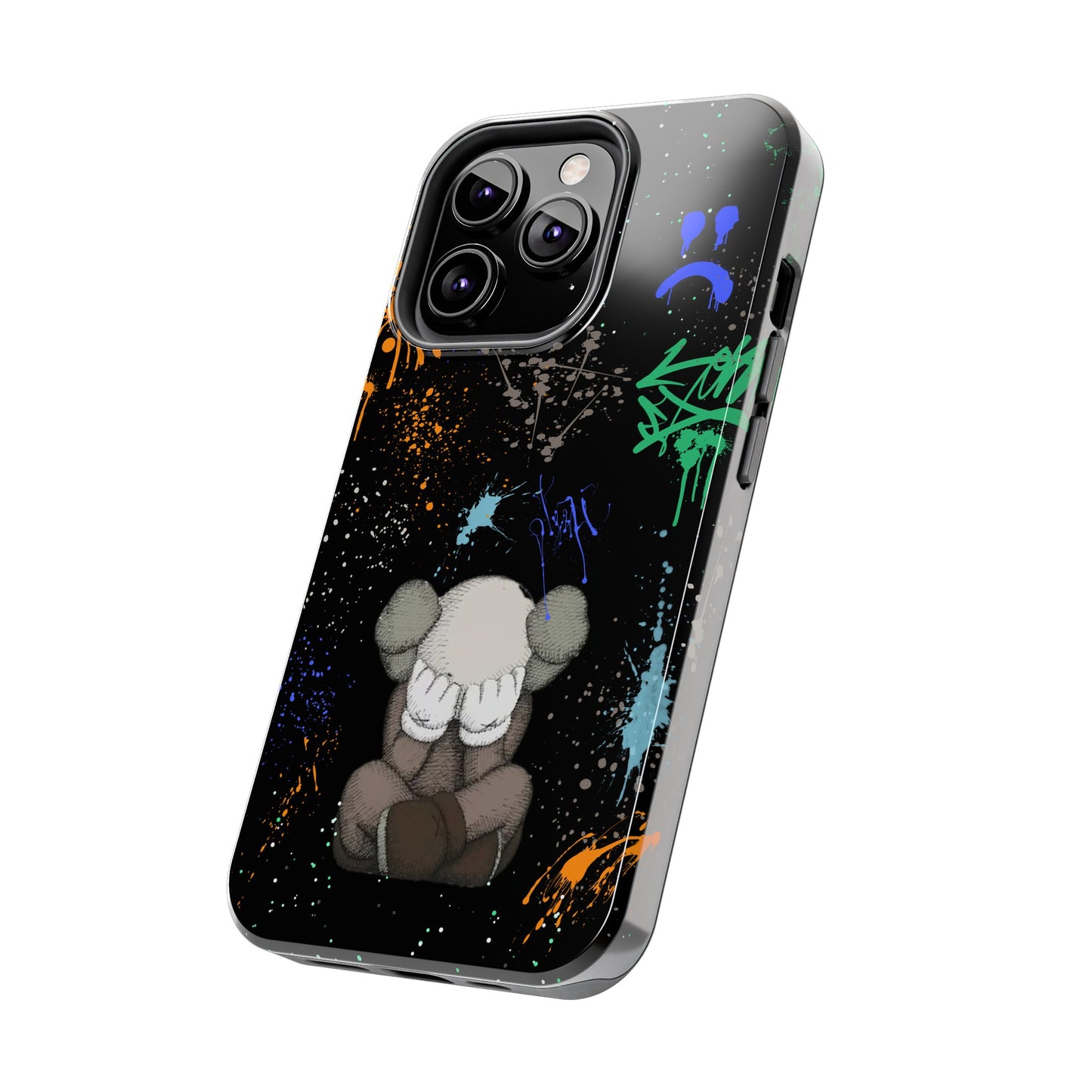 Kaws Graffiti Rugged Phone Case for iPhone and Samsung