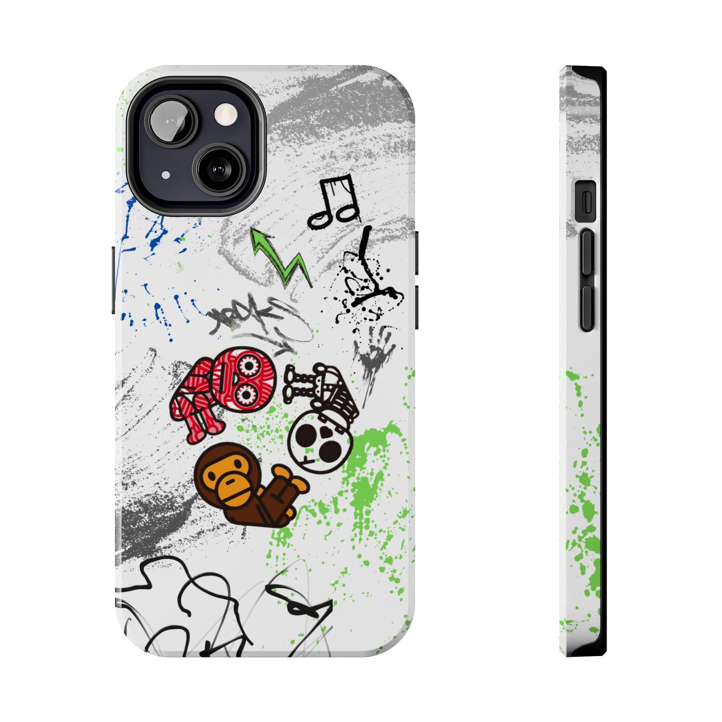 Graffiti Bape Style Phone Case for iPhone and Samsung