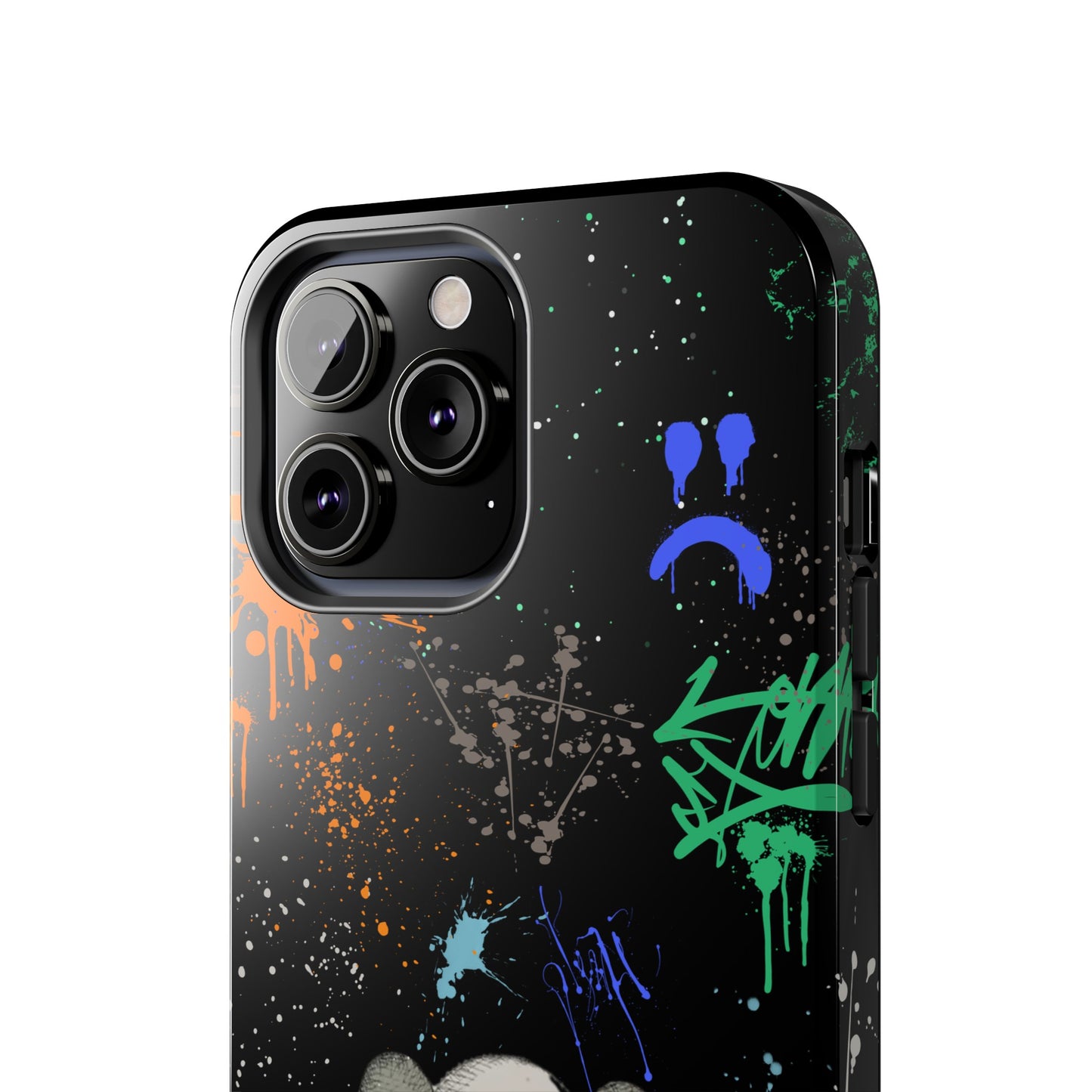 Kaws Graffiti Rugged Phone Case for iPhone and Samsung