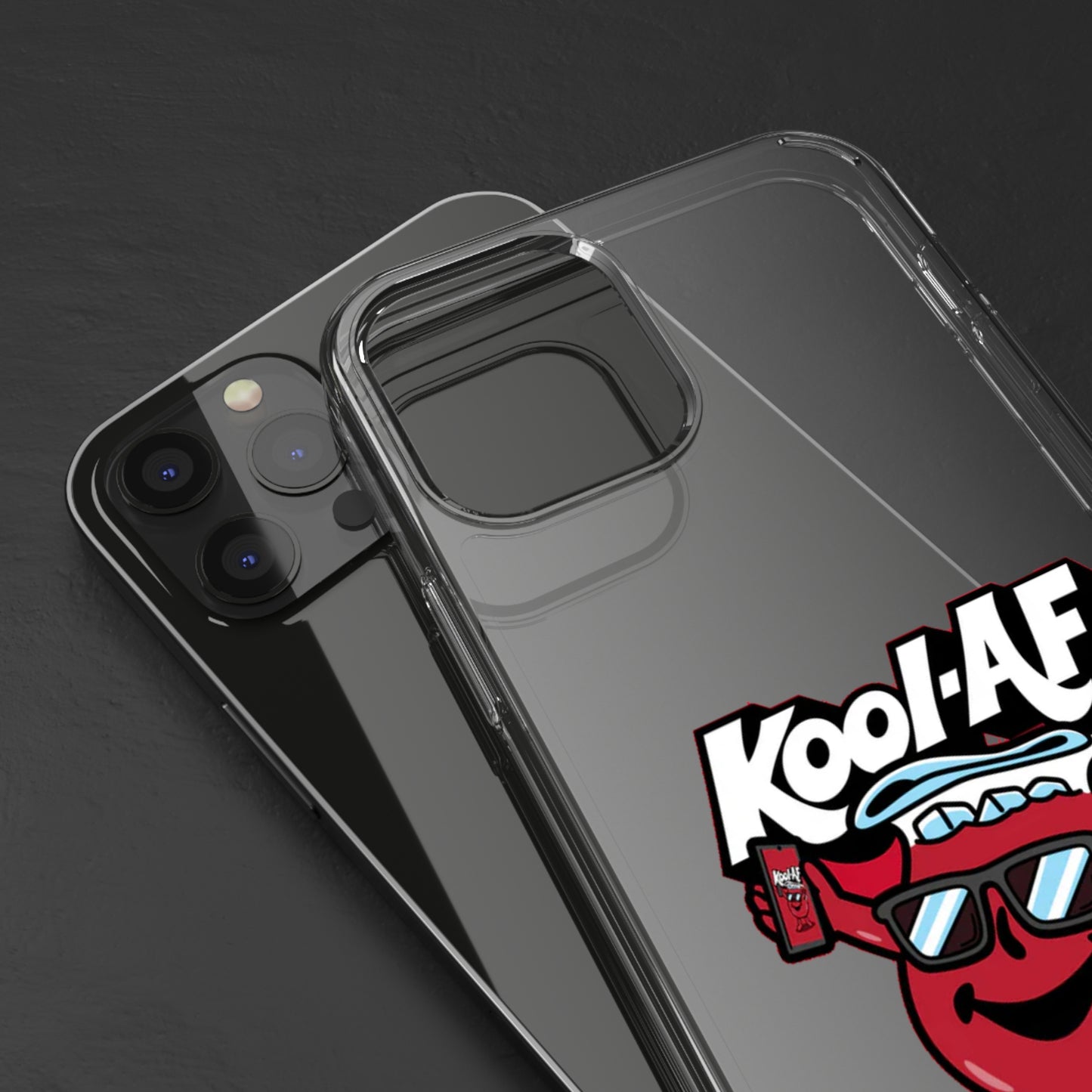 Kool-Aid Man Vintage Retro Clear Case for iPhone and Samsung