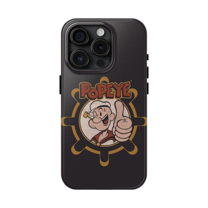 Vintage Popeye The Sailor iPhone Rugged Case