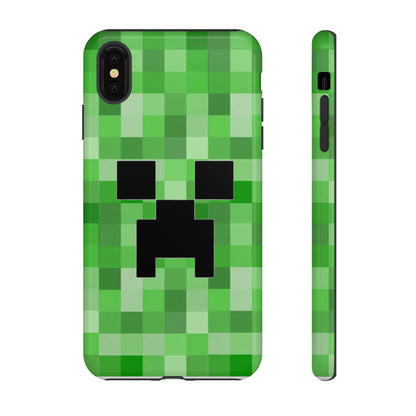 Creeper Minecraft Rugged Phone Case for IPhone, Samsung, Google