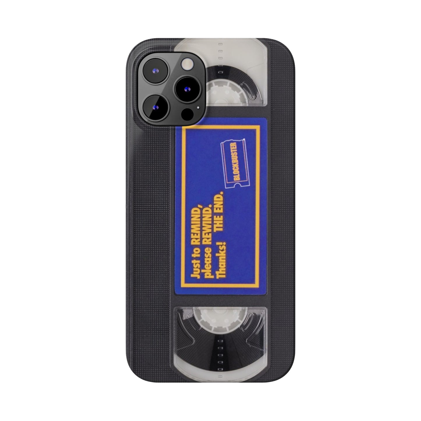 Vintage Original Blockbuster VHS Retro iPhone Case