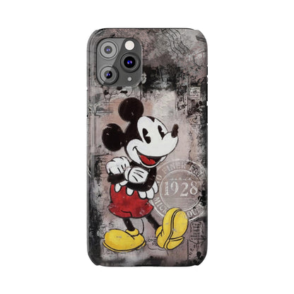 Vintage Style Mickey Slim iPhone Case