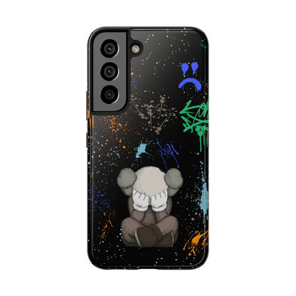 Kaws Graffiti Rugged Phone Case for iPhone and Samsung