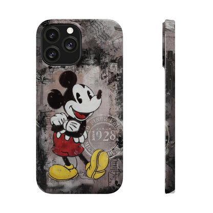 Vintage Style Mickey Slim iPhone Case