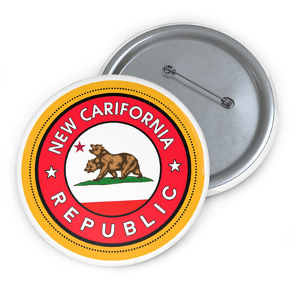 Fallout Pin Button New California Republic