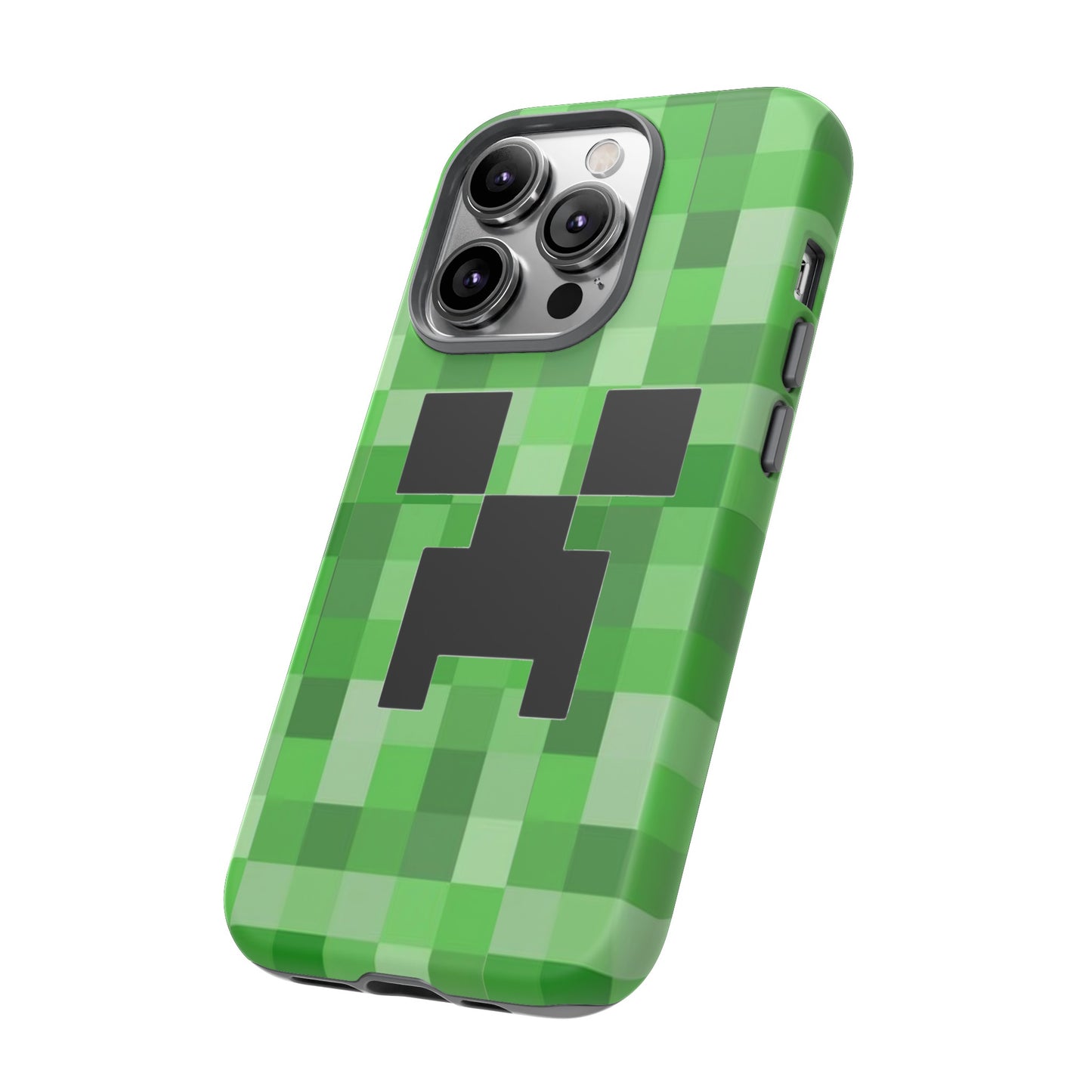 Creeper Minecraft Rugged Phone Case for IPhone, Samsung, Google