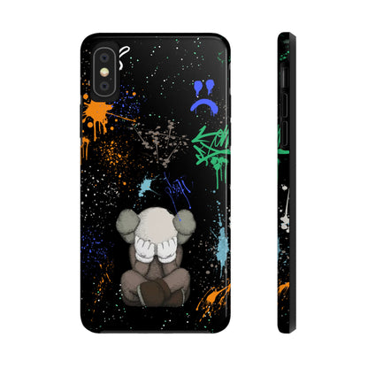 Kaws Graffiti Rugged Phone Case for iPhone and Samsung