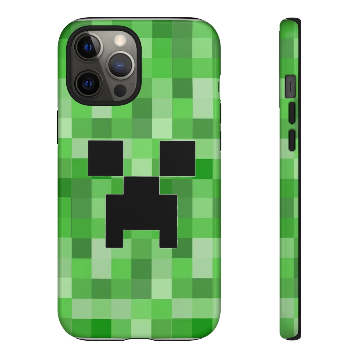 Creeper Minecraft Rugged Phone Case for IPhone, Samsung, Google