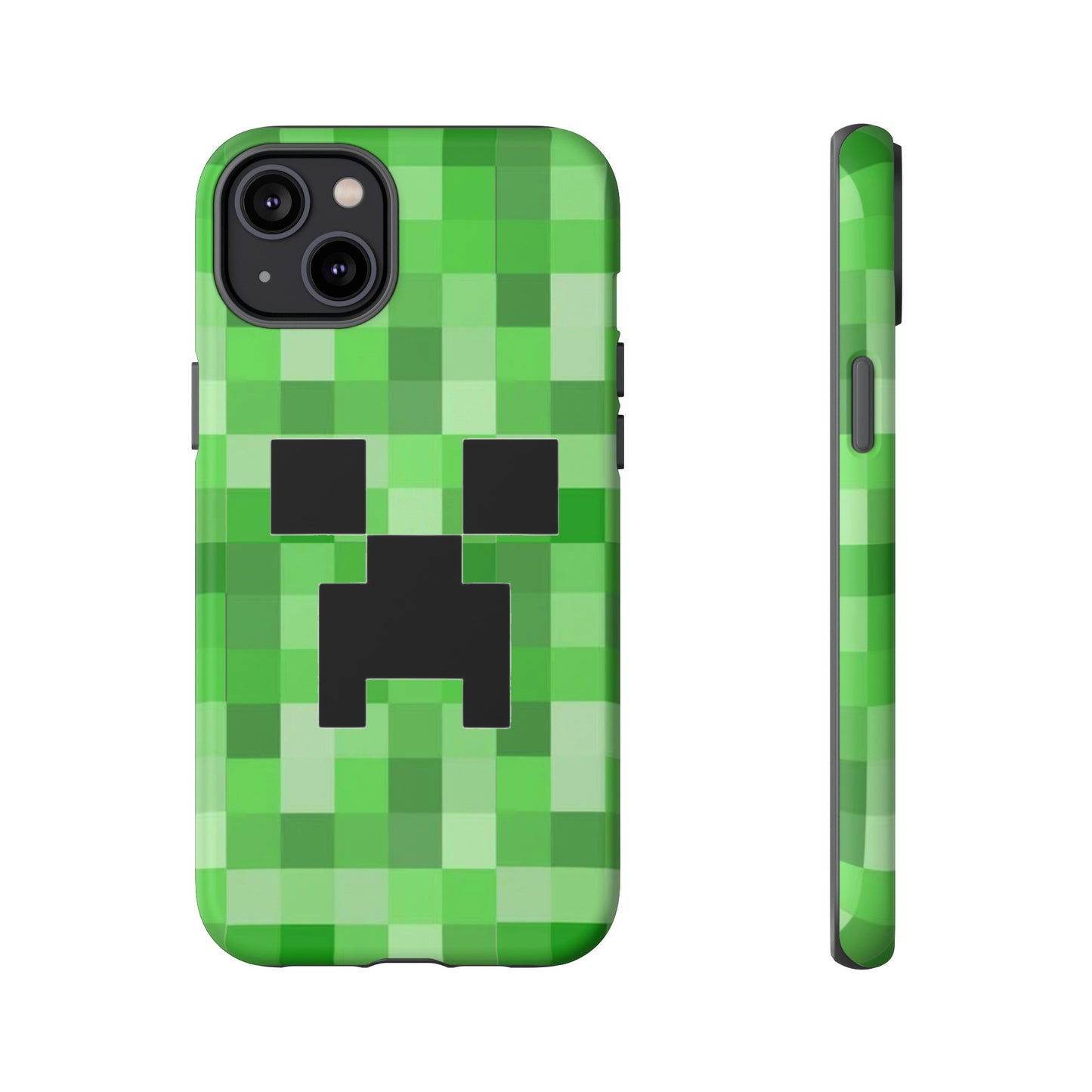 Creeper Minecraft Rugged Phone Case for IPhone, Samsung, Google