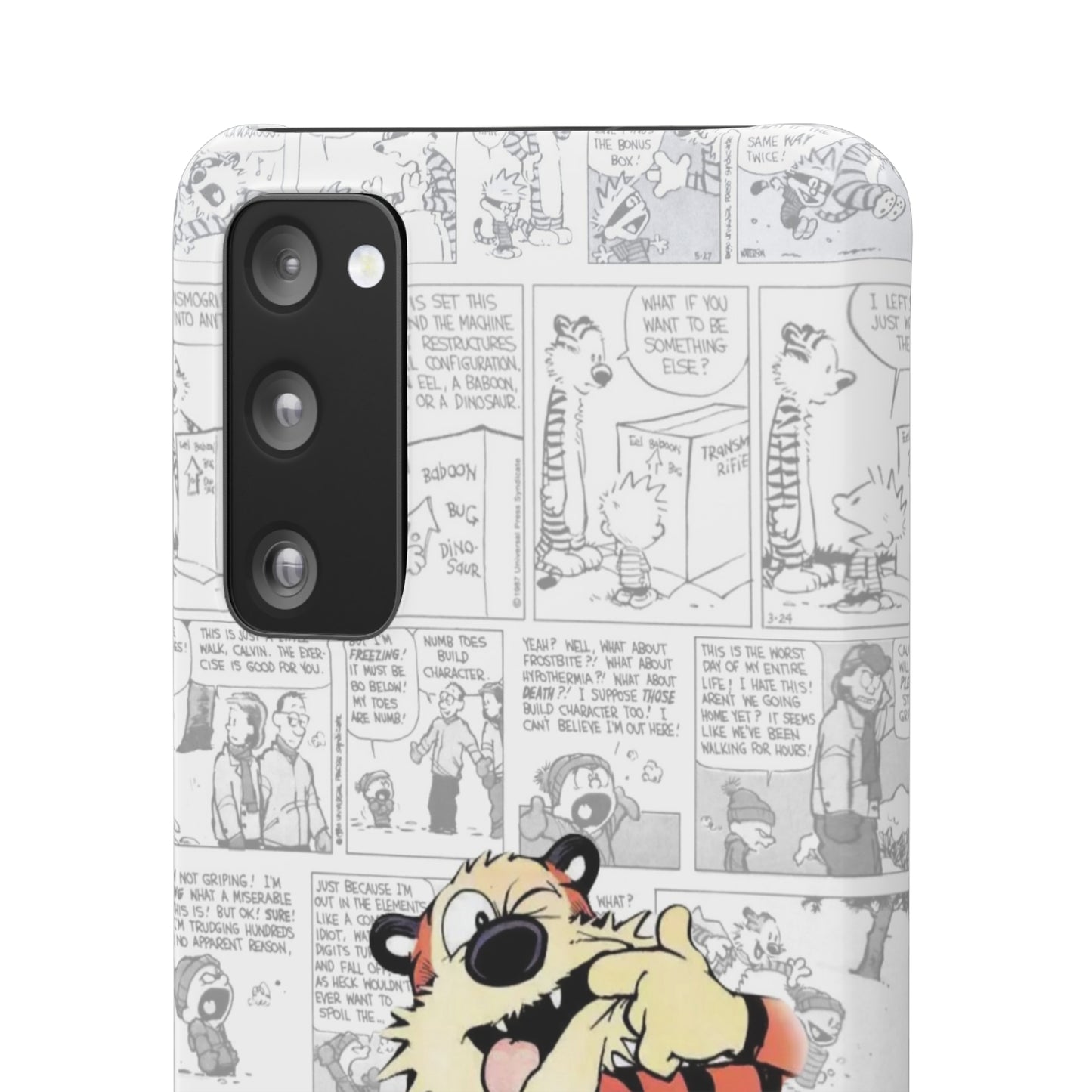 Calvin and Hobbes Comic Unique Case IPhone, Samsung, Google Pixel