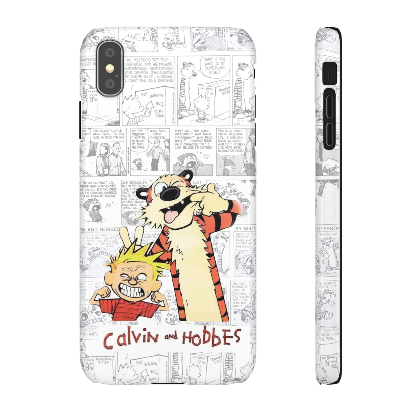 Calvin and Hobbes Comic Unique Case IPhone, Samsung, Google Pixel