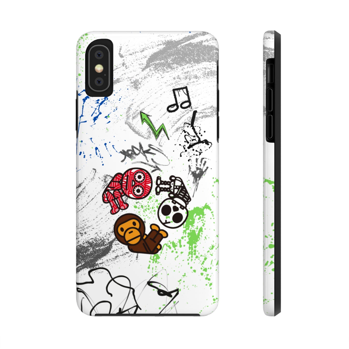 Graffiti Bape Style Phone Case for iPhone and Samsung