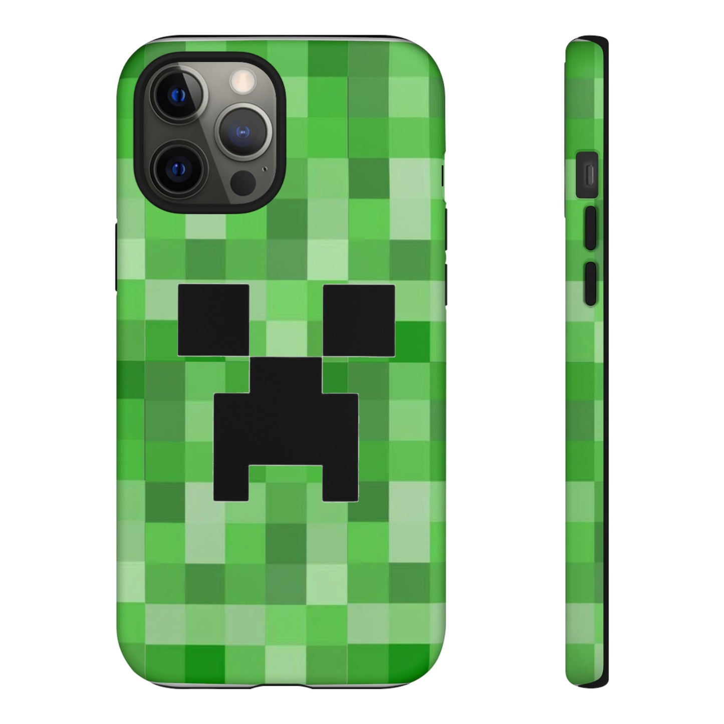 Creeper Minecraft Rugged Phone Case for IPhone, Samsung, Google