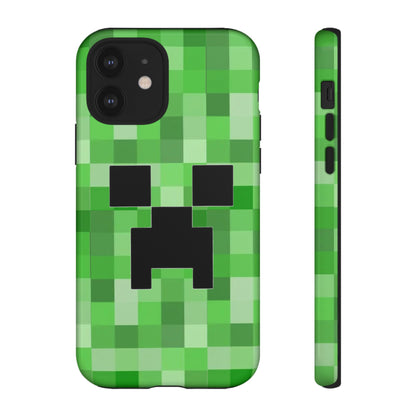 Creeper Minecraft Rugged Phone Case for IPhone, Samsung, Google