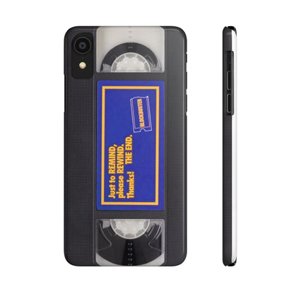 Vintage Original Blockbuster VHS Retro iPhone Case