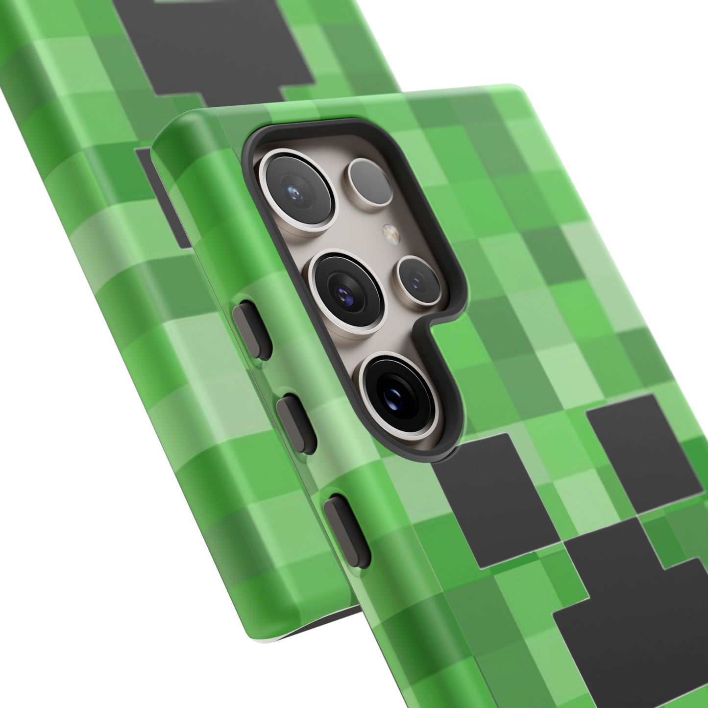 Creeper Minecraft Rugged Phone Case for IPhone, Samsung, Google