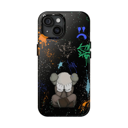 Kaws Graffiti Rugged Phone Case for iPhone and Samsung