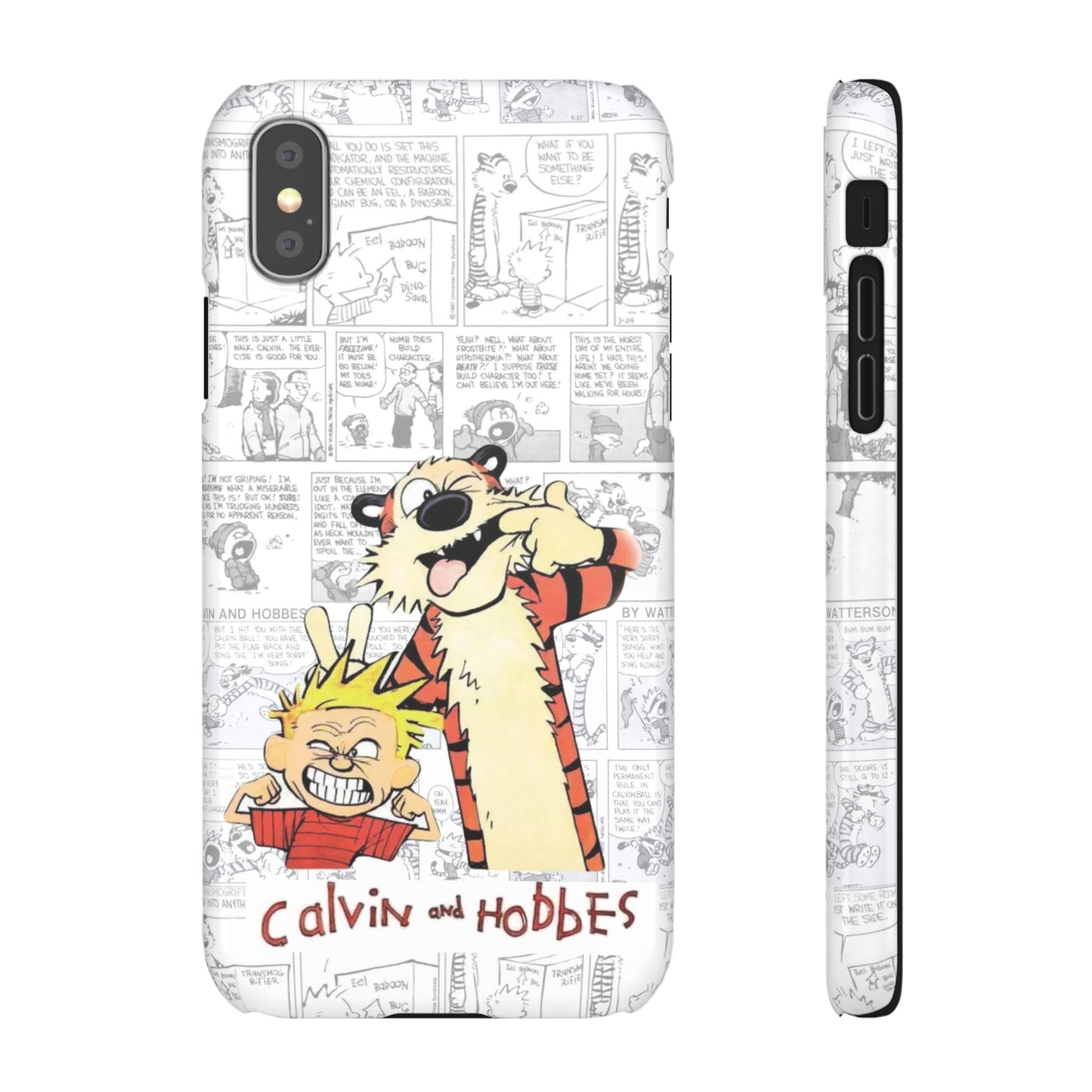 Calvin and Hobbes Comic Unique Case IPhone, Samsung, Google Pixel