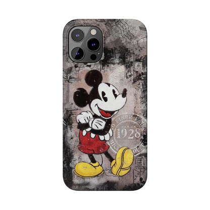 Vintage Style Mickey Slim iPhone Case