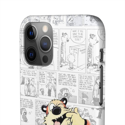 Calvin and Hobbes Comic Unique Case IPhone, Samsung, Google Pixel