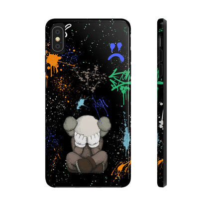 Kaws Graffiti Rugged Phone Case for iPhone and Samsung