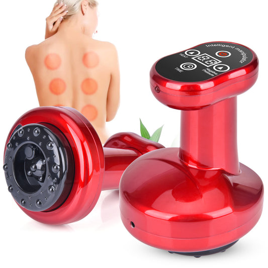 Electric Cupping Instrument Massage Physiotherapy Instrument Sucking Sha Cupping Device Intelligent Meridian Dredging Machine