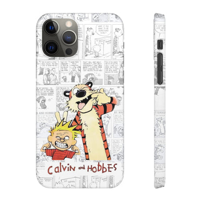 Calvin and Hobbes Comic Unique Case IPhone, Samsung, Google Pixel