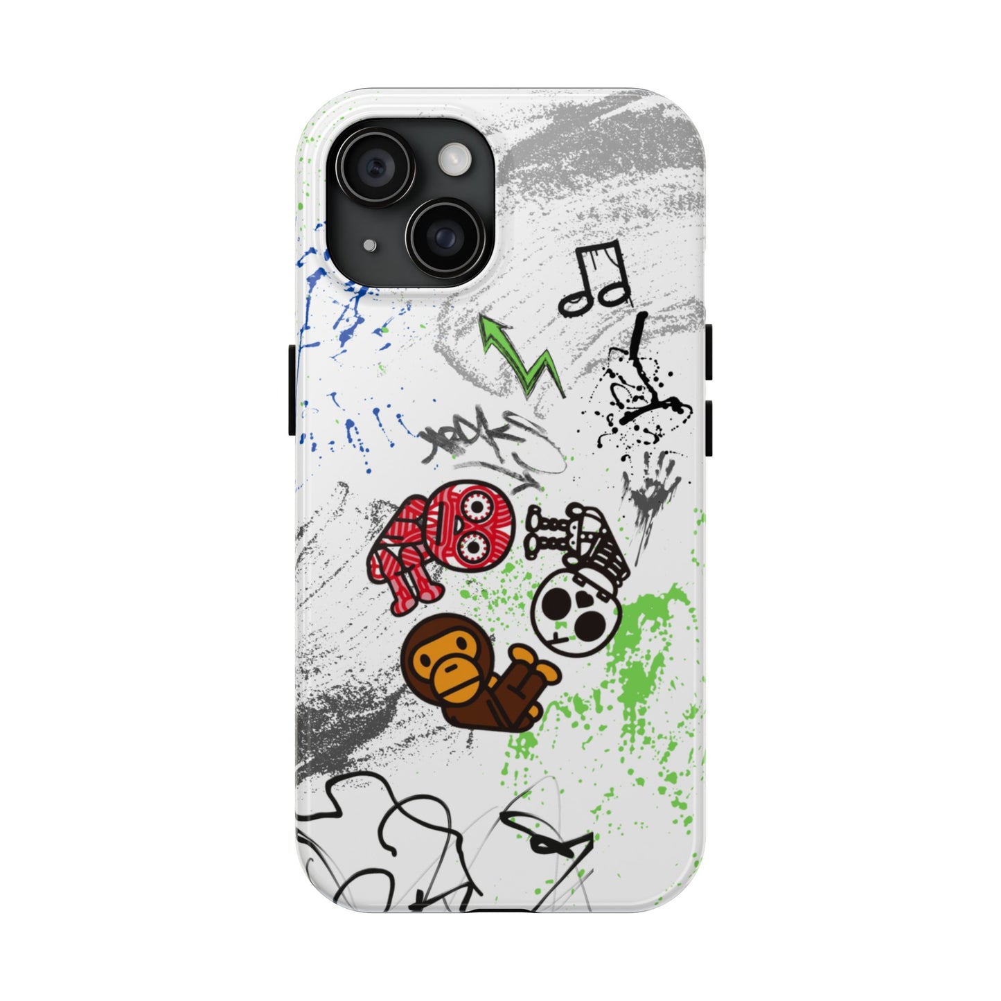 Graffiti Bape Style Phone Case for iPhone and Samsung