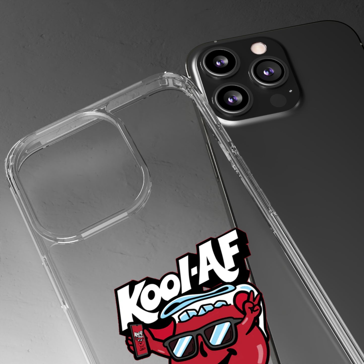 Kool-Aid Man Vintage Retro Clear Case for iPhone and Samsung