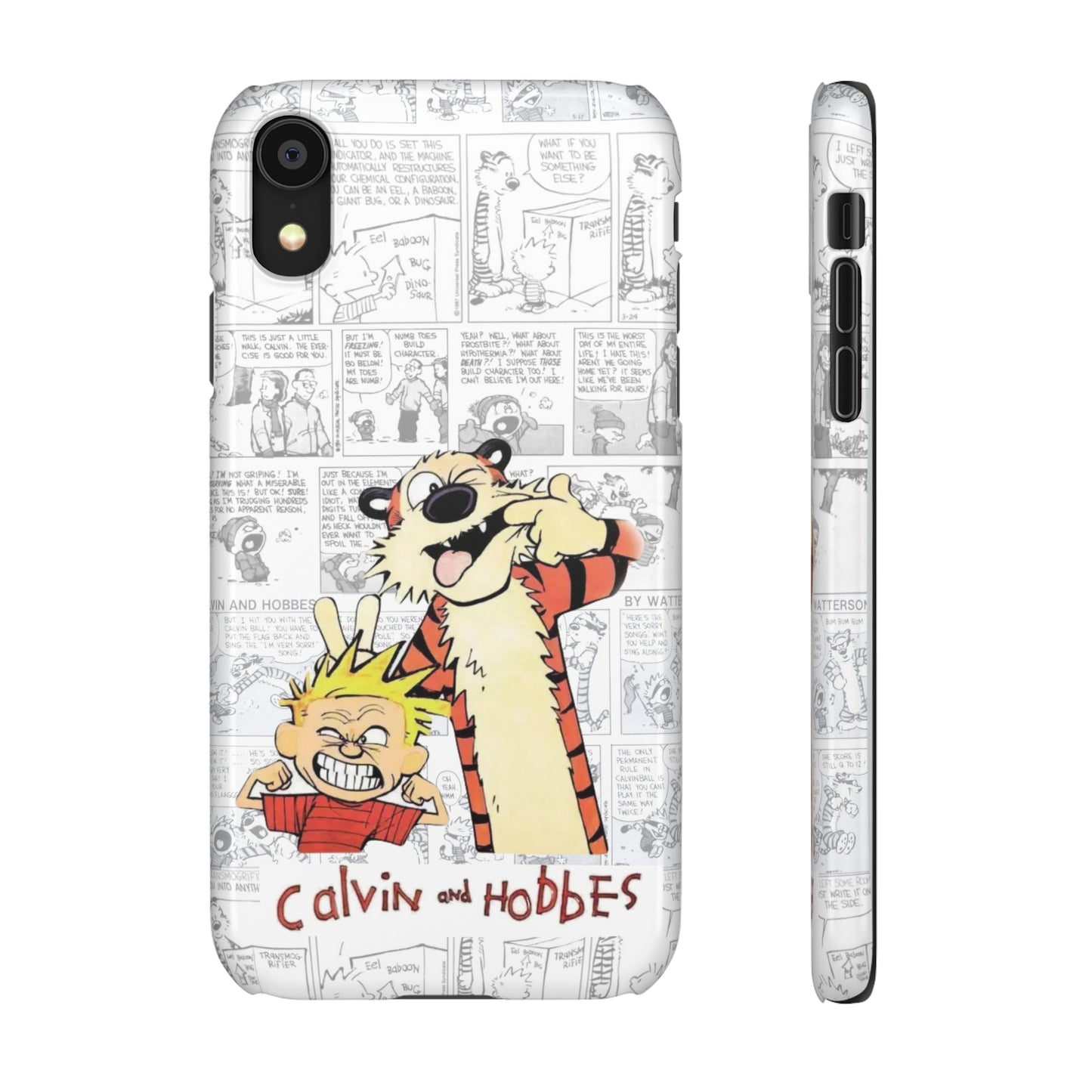 Calvin and Hobbes Comic Unique Case IPhone, Samsung, Google Pixel