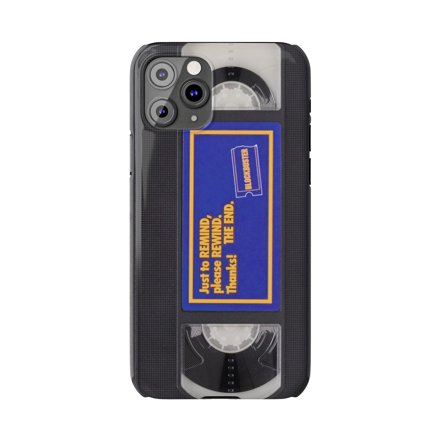 Vintage Original Blockbuster VHS Retro iPhone Case