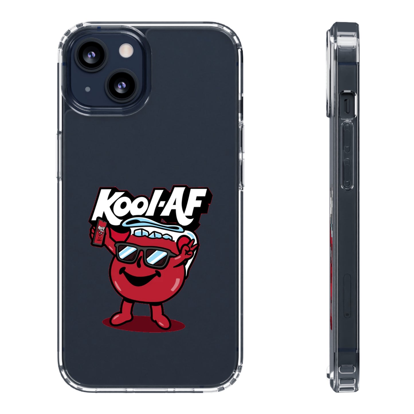 Kool-Aid Man Vintage Retro Clear Case for iPhone and Samsung