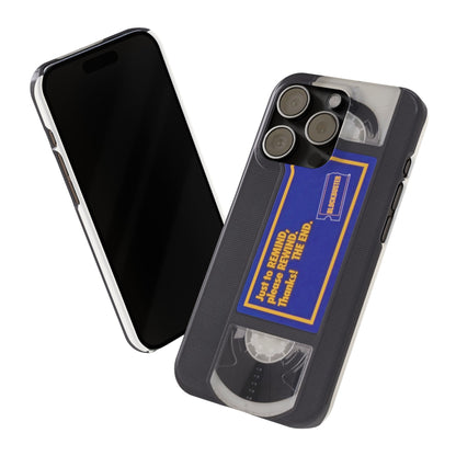 Vintage Original Blockbuster VHS Retro iPhone Case