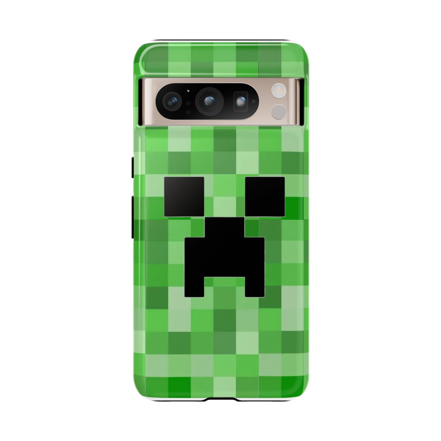 Creeper Minecraft Rugged Phone Case for IPhone, Samsung, Google