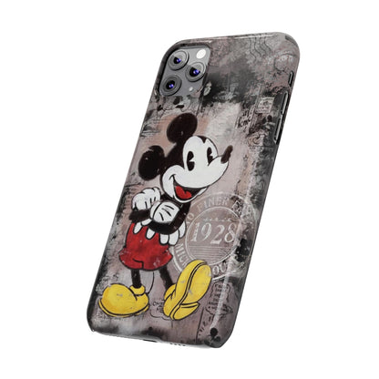 Vintage Style Mickey Slim iPhone Case