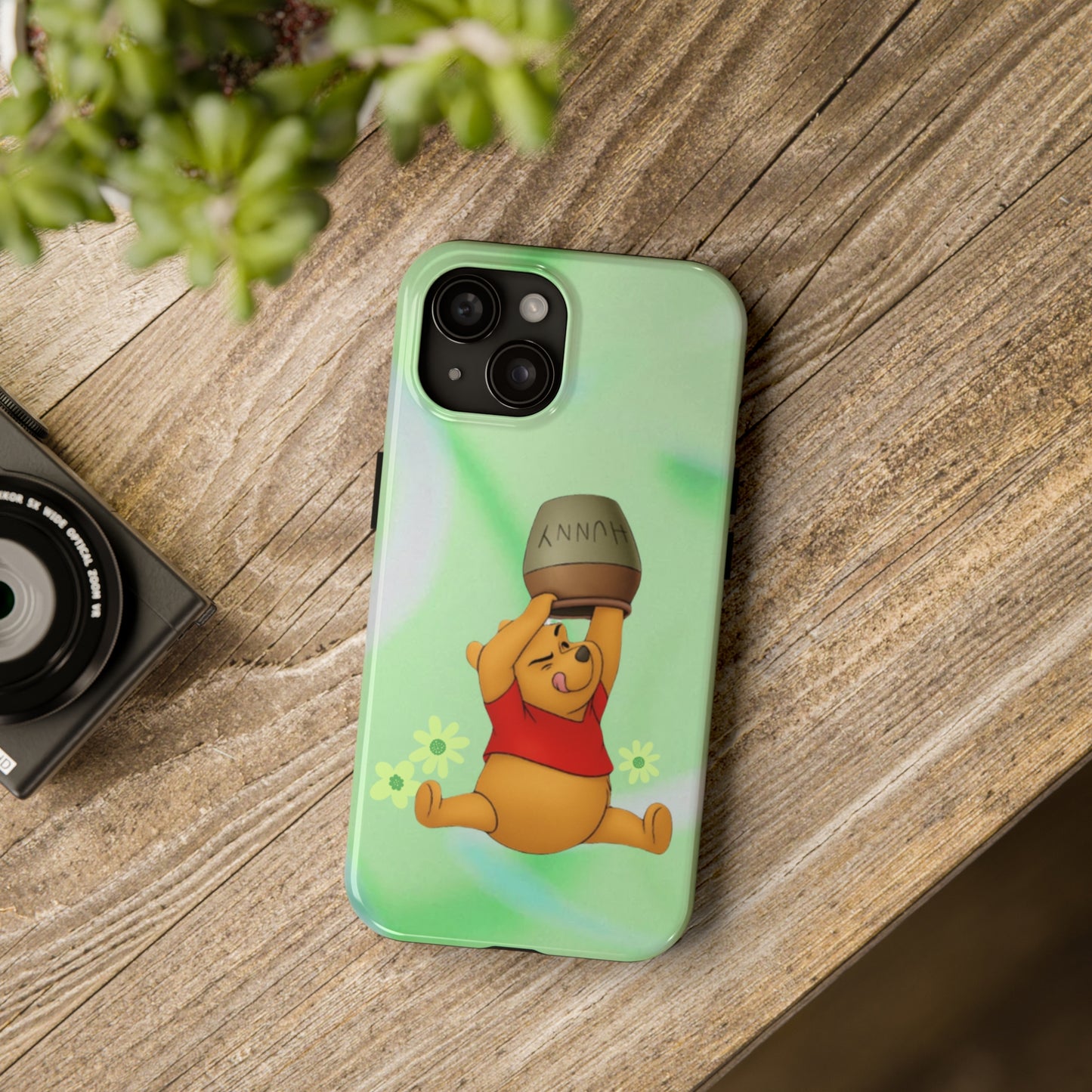 Winnie The Poo iPhone Case Double Layer Protection